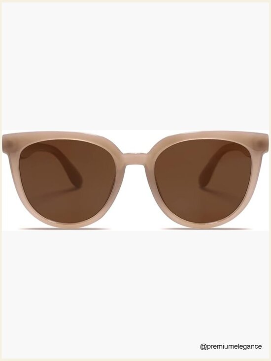 Trendy Cat Eye Polarized Sunglasses for Women UV Protection